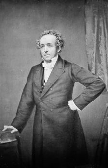 Rev. John McClintock, between 1855 and 1865. Creator: Unknown