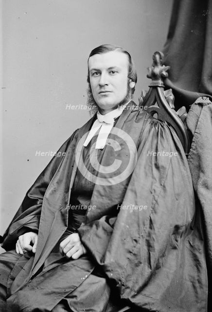 Rev. L. Miller, between 1855 and 1865. Creator: Unknown.