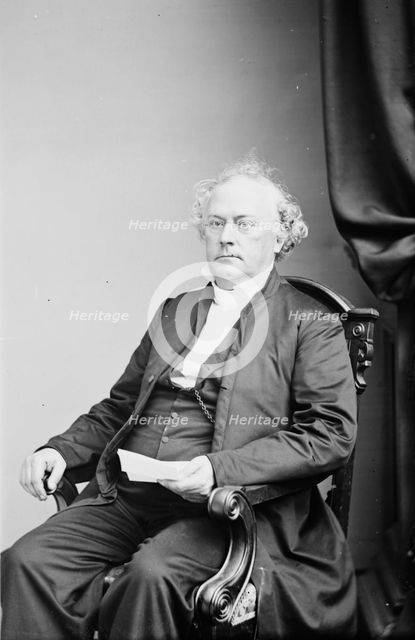 Rev. L.P.U. Balch, between 1855 and 1865. Creator: Unknown.