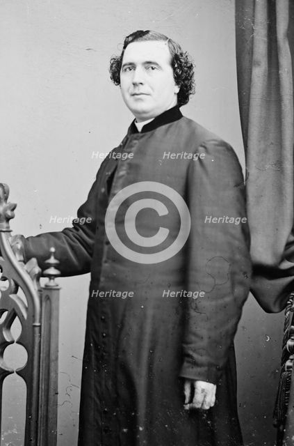 Rev. Larkin, between 1855 and 1865. Creator: Unknown.