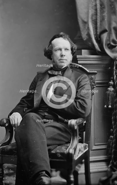 Rev. Lathrop, between 1855 and 1865. Creator: Unknown.