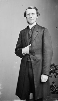 Rev. P.F. Stearns, between 1855 and 1865. Creator: Unknown