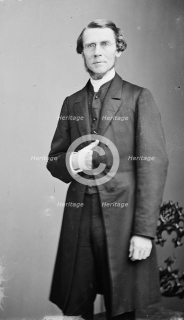 Rev. P.F. Stearns, between 1855 and 1865. Creator: Unknown.