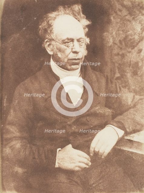 Rev. R. Brewster of Craig, 1843-47. Creators: David Octavius Hill, Robert Adamson, Hill & Adamson.