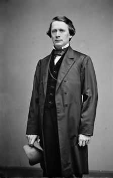 Rev. R.M. Hatfield, between 1855 and 1865. Creator: Unknown