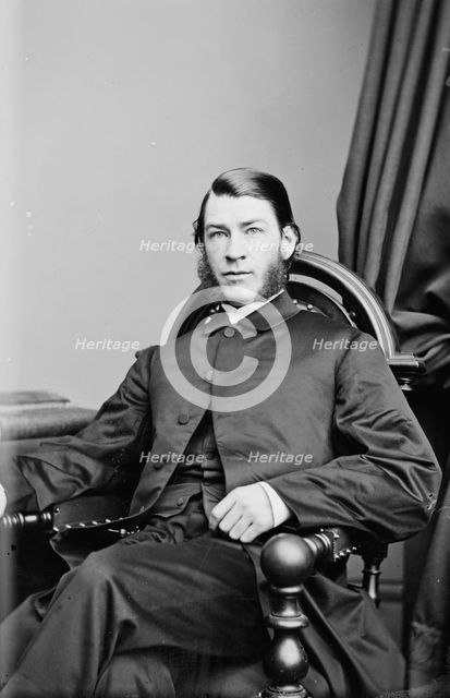 Rev. R.R. Booth, between 1855 and 1865. Creator: Unknown.