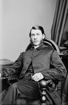 Rev. R.R. Booth, between 1855 and 1865. Creator: Unknown