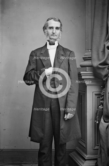 Rev. Rice, between 1855 and 1865. Creator: Unknown.