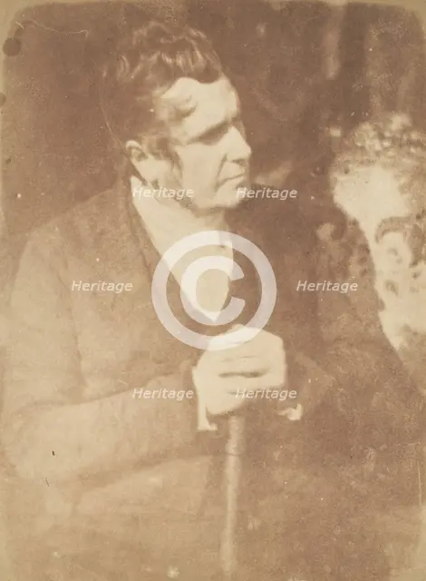 Rev. Robert Aitken, Dundee, 1843-47. Creators: David Octavius Hill, Robert Adamson, Hill & Adamson.