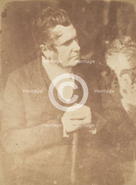 Rev. Robert Aitken, Dundee, 1843-47. Creators: David Octavius Hill, Robert Adamson, Hill & Adamson.