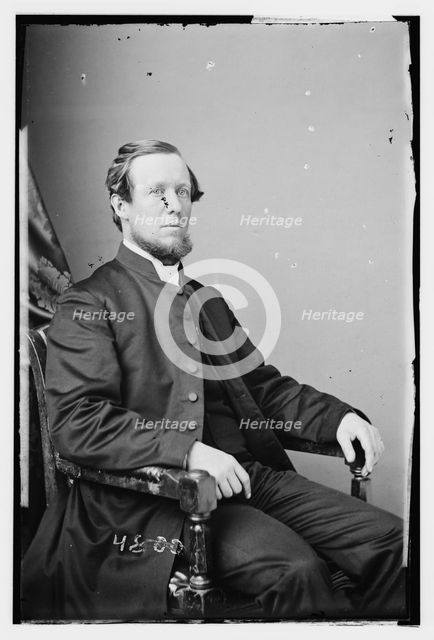 Rev. S.A. Clark of New York, between 1855 and 1865. Creator: Unknown.