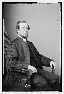 Rev. S.A. Clark of New York, between 1855 and 1865. Creator: Unknown