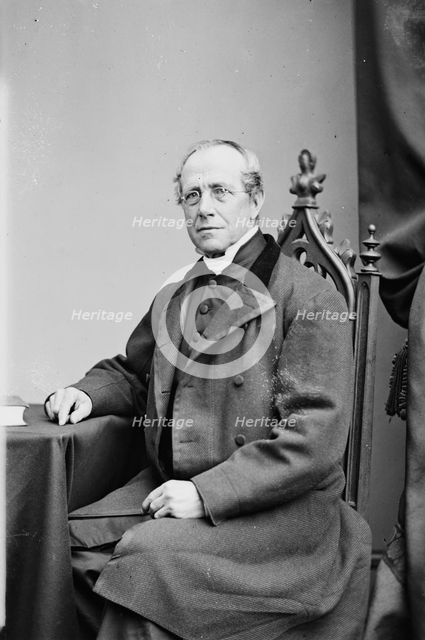 Rev. S.A. Crane, between 1855 and 1865. Creator: Unknown.