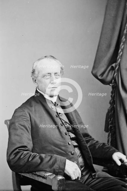 Rev. S.A. Crane, between 1855 and 1865. Creator: Unknown.