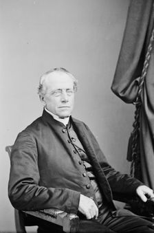 Rev. S.A. Crane, between 1855 and 1865. Creator: Unknown