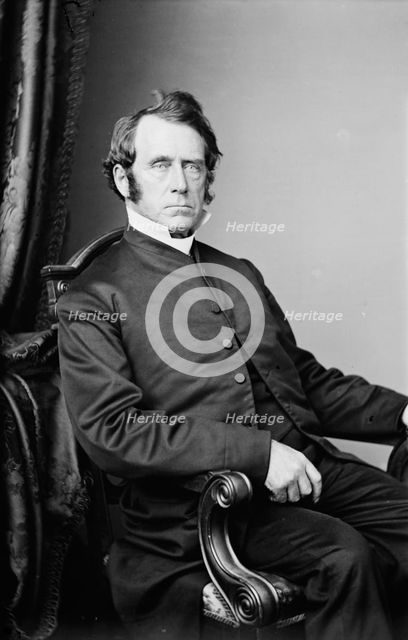 Rev. S.B. Mauser, between 1855 and 1865. Creator: Unknown.