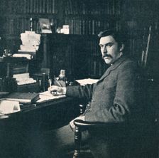 Rev. Sylvester Horne, B.A., In His Study 1901