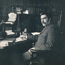 Rev. Sylvester Horne, B.A., In His Study 1901