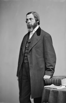 Rev. Samuel Osgood, between 1855 and 1865. Creator: Unknown