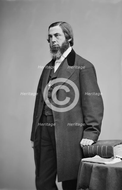 Rev. Samuel Osgood, between 1855 and 1865. Creator: Unknown.