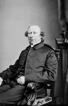 Rev. Silas Totten, between 1855 and 1865. Creator: Unknown