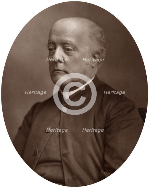 Rev Sir Frederick A Gore Ouseley, Bart, Professor of Music at the University of Oxford, 1883.Artist: Lock & Whitfield