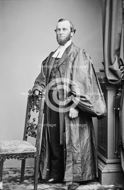 Rev. Thomas Gallaudet, between 1855 and 1865. Creator: Unknown.