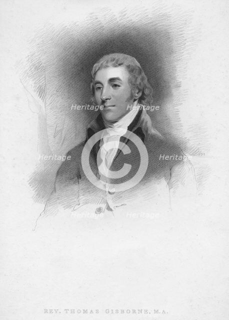 'Rev. Thomas Gisborne, M.A.', c1814. Creator: Henry Meyer.