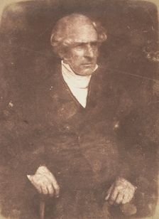 Rev. Thomas Jollie, Bowden, 1843-47. Creators: David Octavius Hill, Robert Adamson, Hill & Adamson