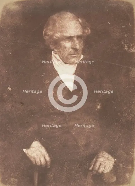 Rev. Thomas Jollie, Bowden, 1843-47. Creators: David Octavius Hill, Robert Adamson, Hill & Adamson.