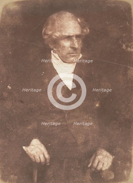 Rev. Thomas Jollie, Bowden, 1843-47. Creators: David Octavius Hill, Robert Adamson, Hill & Adamson.