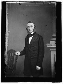 Rev. Thompson, between 1855 and 1865. Creator: Unknown