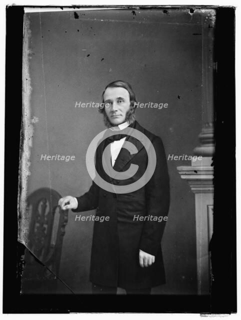 Rev. Thompson, between 1855 and 1865. Creator: Unknown.