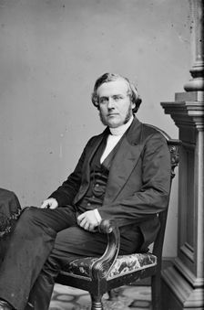 Rev. Thompson, between 1855 and 1865. Creator: Unknown