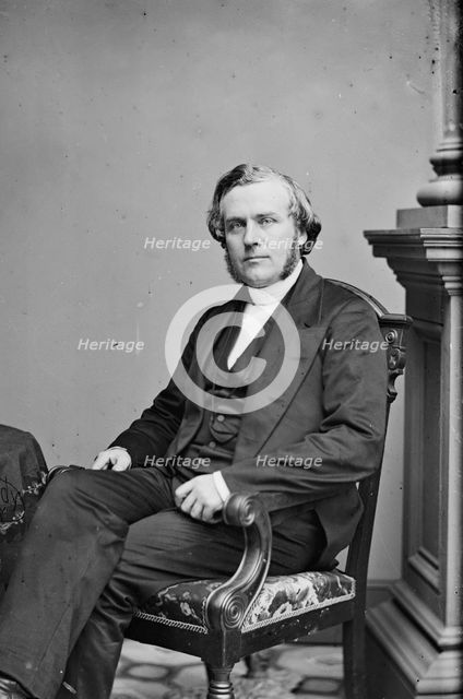 Rev. Thompson, between 1855 and 1865. Creator: Unknown.