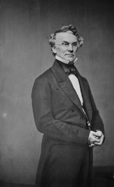 Rev. W. Adams, between 1855 and 1865. Creator: Unknown