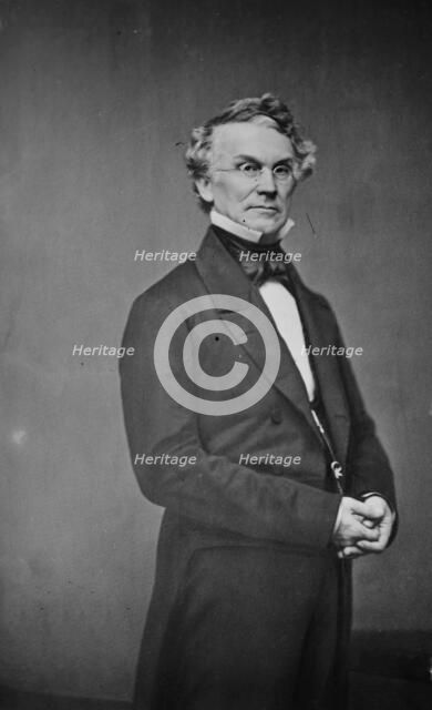 Rev. W. Adams, between 1855 and 1865. Creator: Unknown.