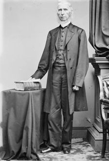Rev. W.E. Wyatt, between 1855 and 1865. Creator: Unknown