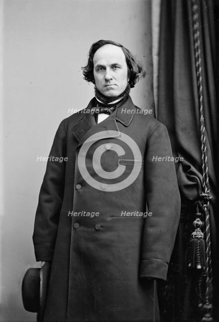 Rev. W.H. McAllister, between 1855 and 1865. Creator: Unknown.
