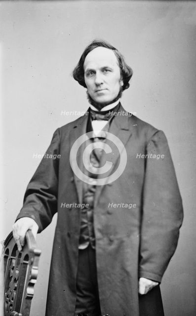 Rev. W.H. McAllister, between 1855 and 1865. Creator: Unknown.