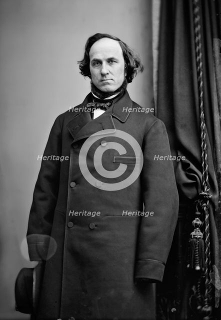 Rev. W.H. McAllister, between 1855 and 1865. Creator: Unknown.