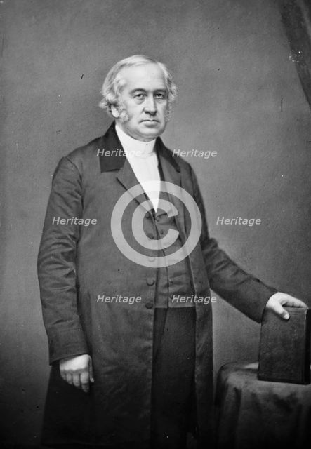 Rev. [William?] Creighton, between 1855 and 1865. Creator: Unknown.