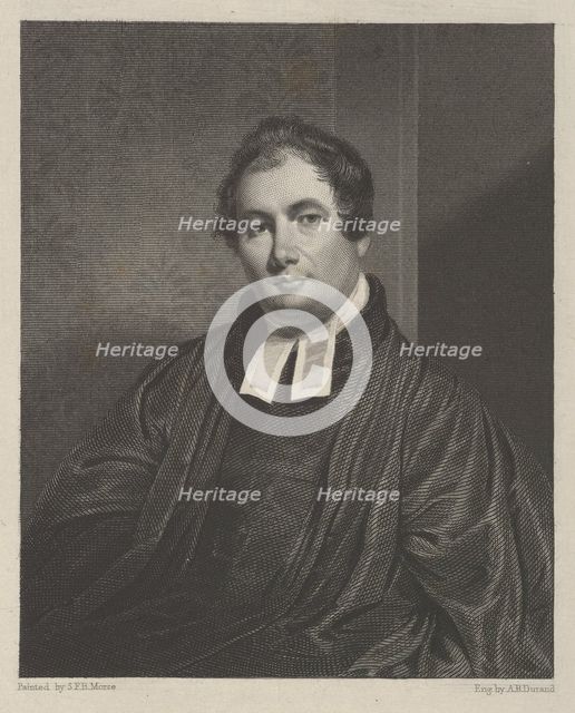 Rev. William Buell Sprague, 1834. Creator: Asher Brown Durand.