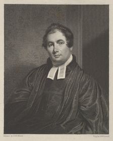 Rev. William Buell Sprague, 1834. Creator: Asher Brown Durand