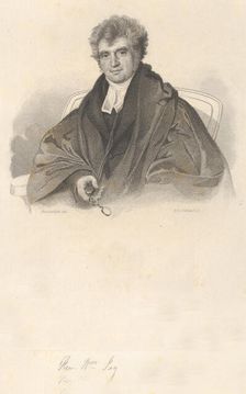 Rev. William Jay, 1823. Creator: Asher Brown Durand