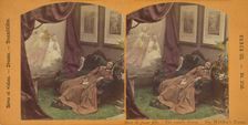 Reve de jeune fille. - The maid's dream. - Des Madchen's Traum., about 1865. Creator: S.P. Christmann