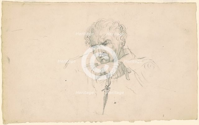 Revenge, c. 1835-1845. Creator: James Goodwyn Clonney.