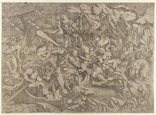 Revenge of Nauplius, 1540-45. Creator: Antonio Fantuzzi