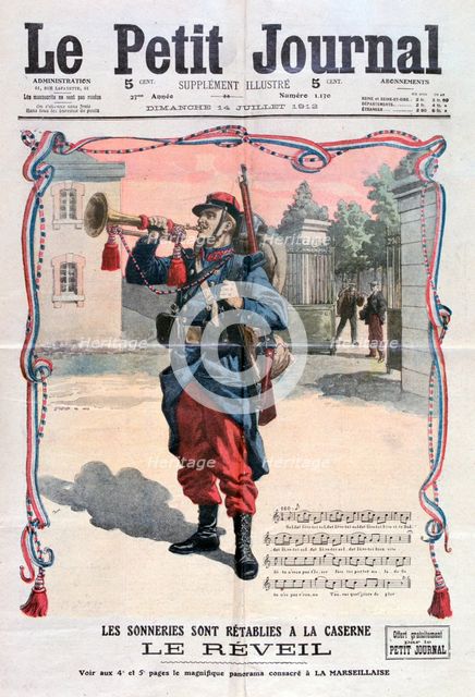 Reveille, 1912. Artist: Unknown