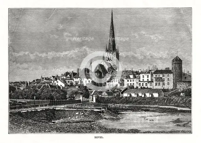 'Revel', Estonia, 1879. Artist: Unknown
